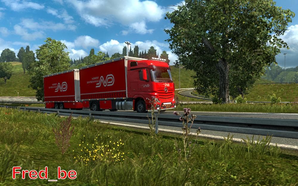 Mercedes Actros 2014 N.Dentressangle 1.18.x screenshot 2