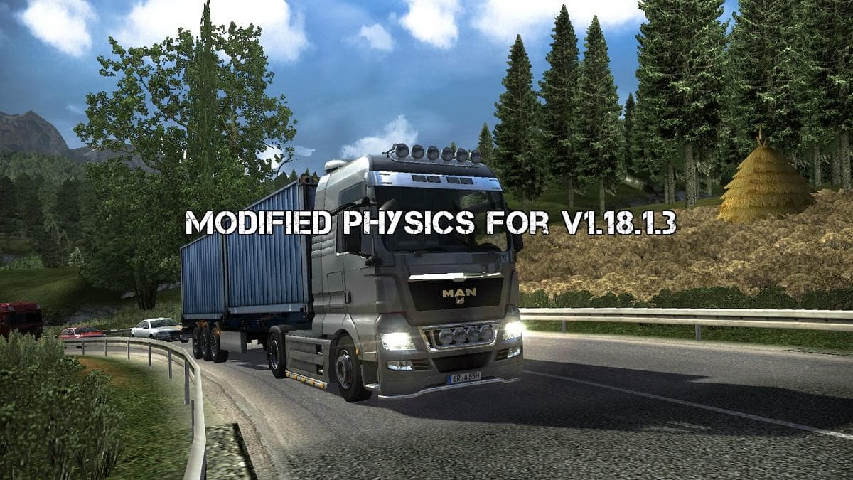 Modified physics for .3 – Parts mod for Euro Truck Simulator 2