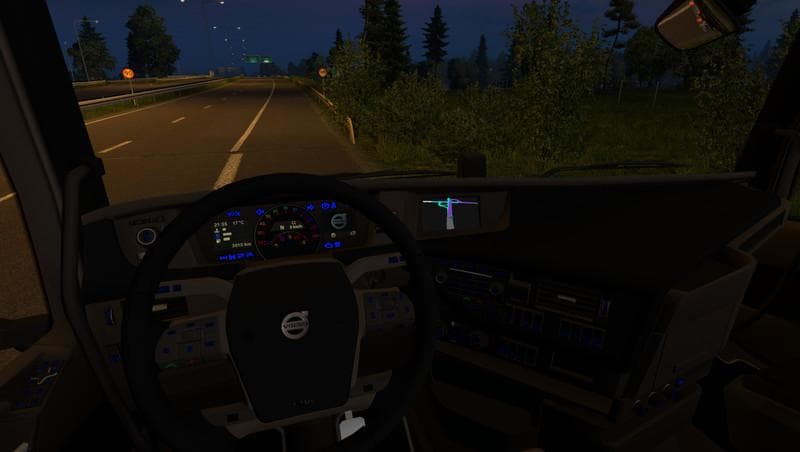 Rainbow Dashboard Volvo 2012 v1.0 screenshot 2