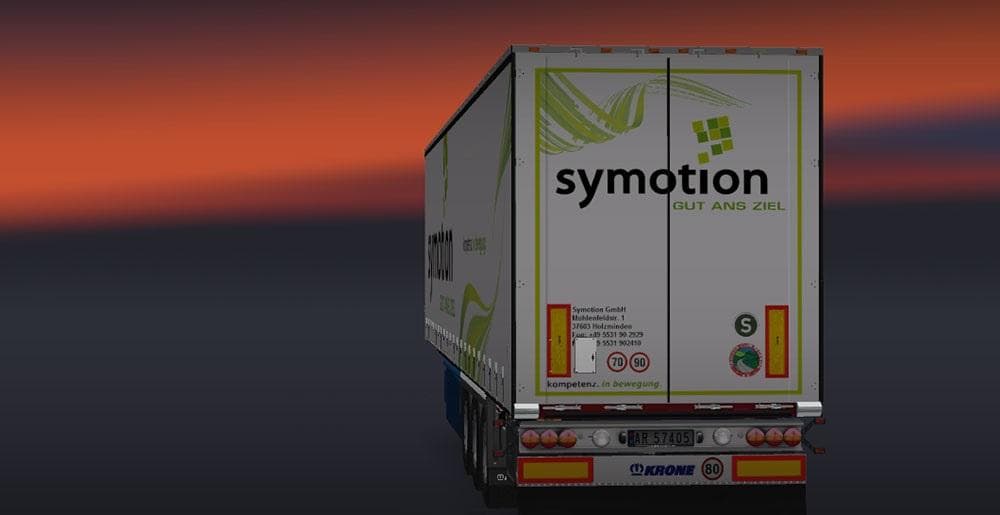 Symotion Trailer – Skins mod for Euro Truck Simulator 2