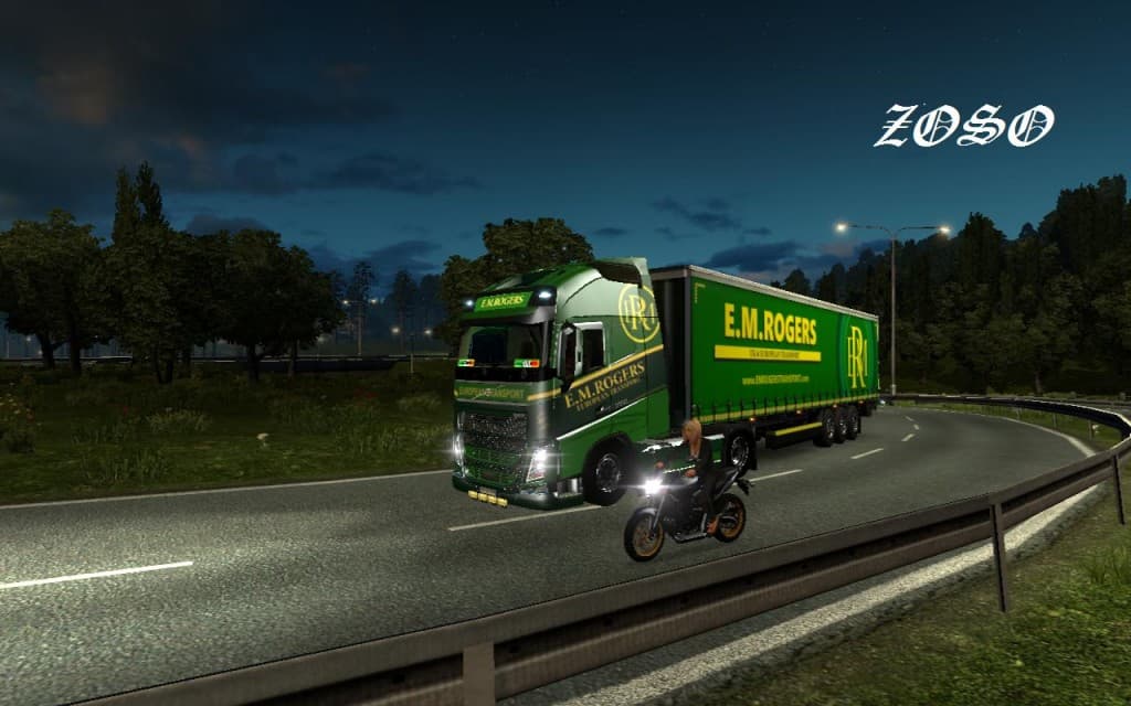 Volvo FH16 2013 Ohaha E.M.Rogers Skin screenshot 3