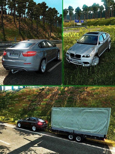 BMW X6 V3 1.18 – Trucks mod for Euro Truck Simulator 2