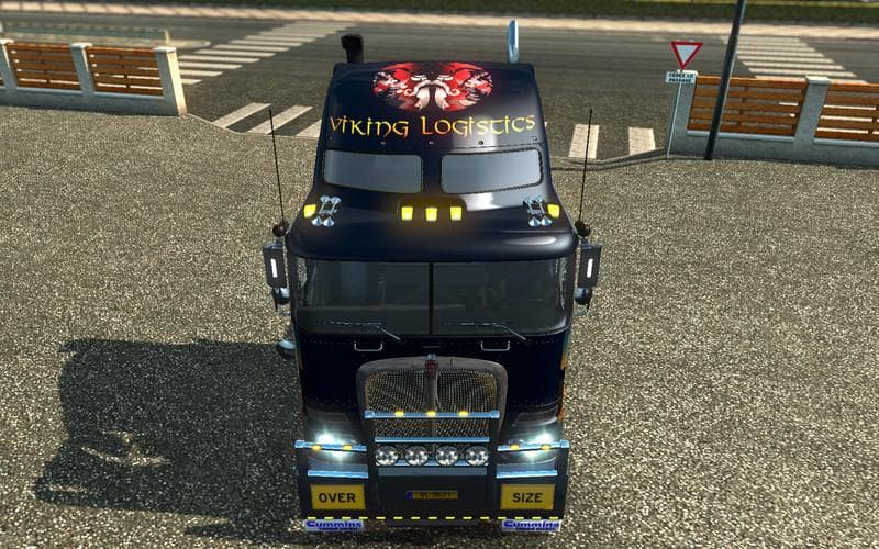KENWORTH K200 VIKING LOGISTICS V1.0 screenshot 3