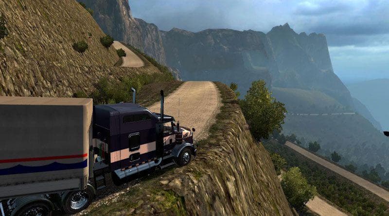 MAP AUSTRALIA TASMANIA FOR 1.18.X ADDON – Maps mod for Euro Truck Simulator 2