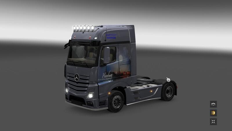 MB MP4 HAMPRECHT – Trucks mod for Euro Truck Simulator 2