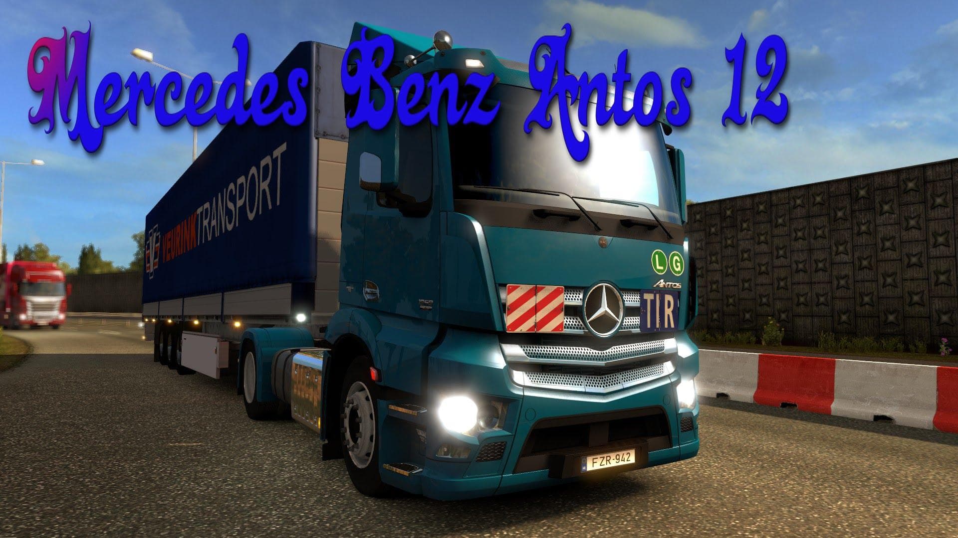 MERCEDES BENZ ANTOS 12 UPDATE FOR – Trucks mod for Euro Truck Simulator 2