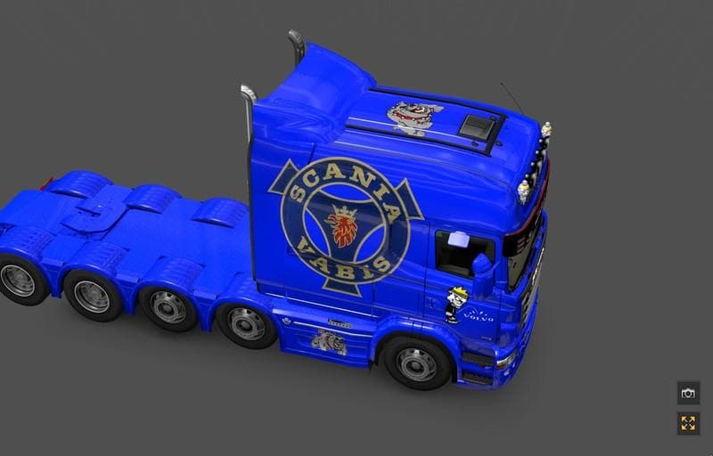 SCANIA COMBI 002 – Skins mod for Euro Truck Simulator 2