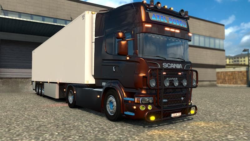 SCANIA R500 ALEX DUBOIS 1.19.1 – Trucks mod for Euro Truck Simulator 2