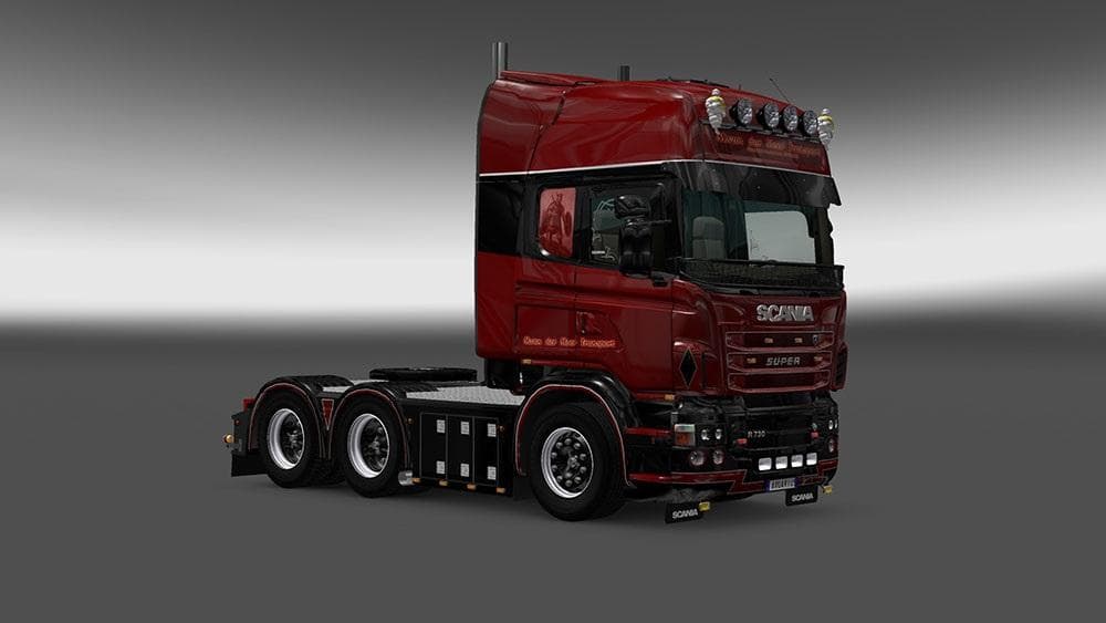 SCANIA RJL VAN DER MEER SKIN – Skins mod for Euro Truck Simulator 2