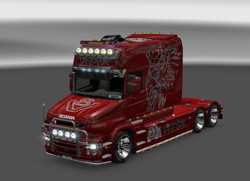 SCANIA T GREIF – Skins mod for Euro Truck Simulator 2