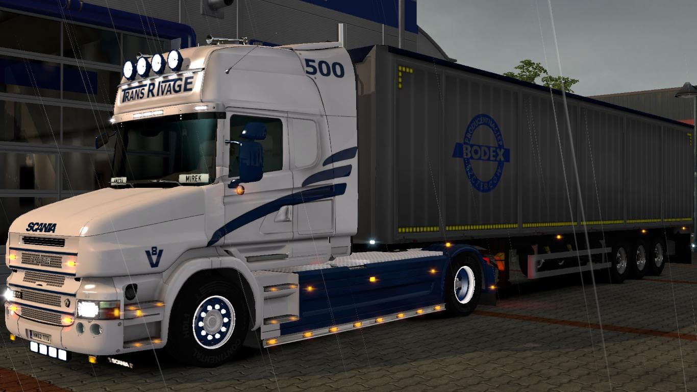 SCANIA T TRANS RIVAGE 1.18.1.3 – Skins mod for Euro Truck Simulator 2