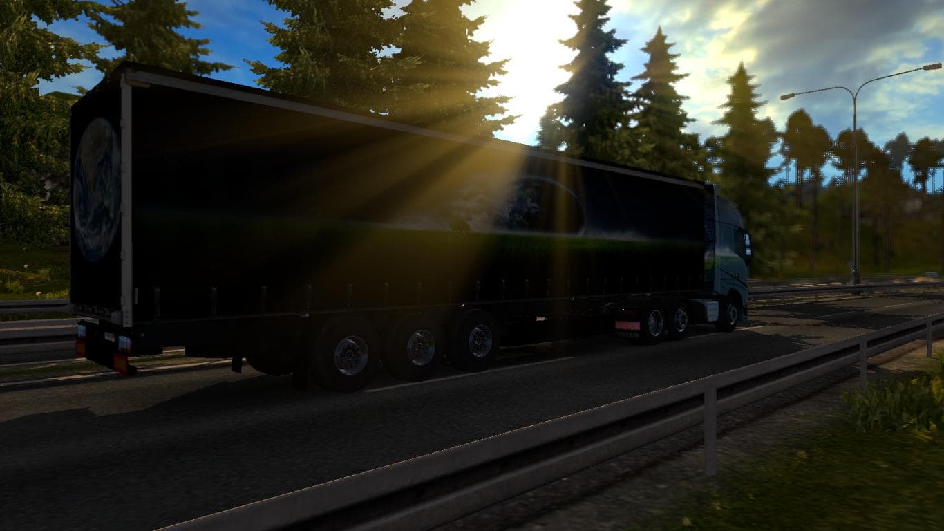 SMS SPACE TRAILER & TRUCK PACK – Trailers mod for Euro Truck Simulator 2
