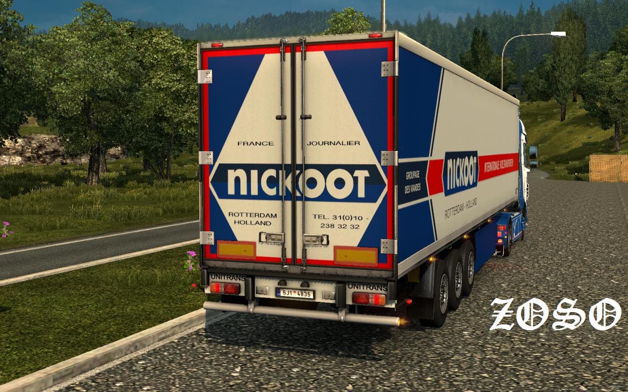 TRAILER NICKOOT INTERNATIONALE KOELTRANSPORTEN screenshot 3