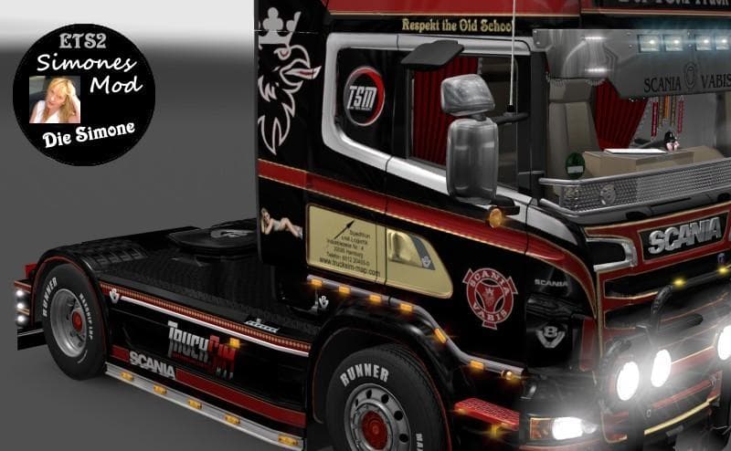 TSM SCANIA TRUCK V1.19.1 screenshot 2