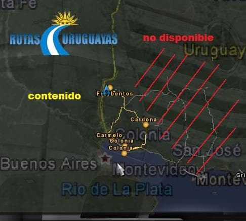 URUGUAY MAP BETA – Maps mod for Euro Truck Simulator 2