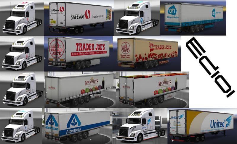 VOLVO VNL TRAILER – Trailers mod for Euro Truck Simulator 2