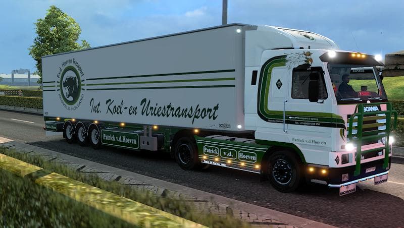 SCANIA 143M PATRICK V.D. HOEVEN COMBO PACK 1.19 screenshot 3