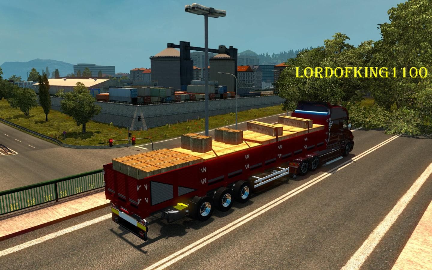 AMMUNITION TRAILER (RED) 1.17-1.20 screenshot 3