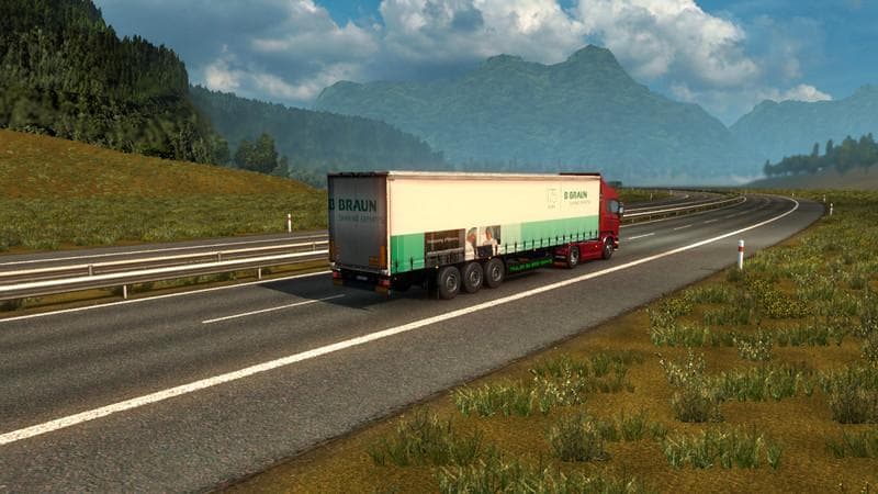 BBRAUN TRAILER – Trailers mod for Euro Truck Simulator 2
