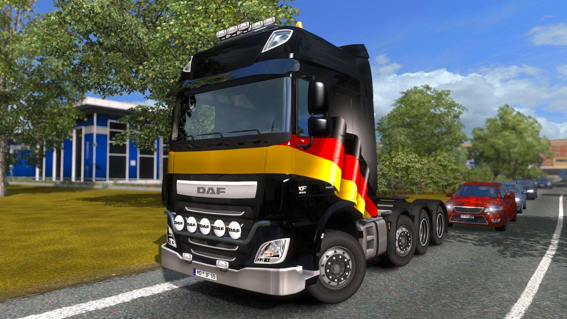 DAF XF EURO 6 8X4/8 – Trucks mod for Euro Truck Simulator 2