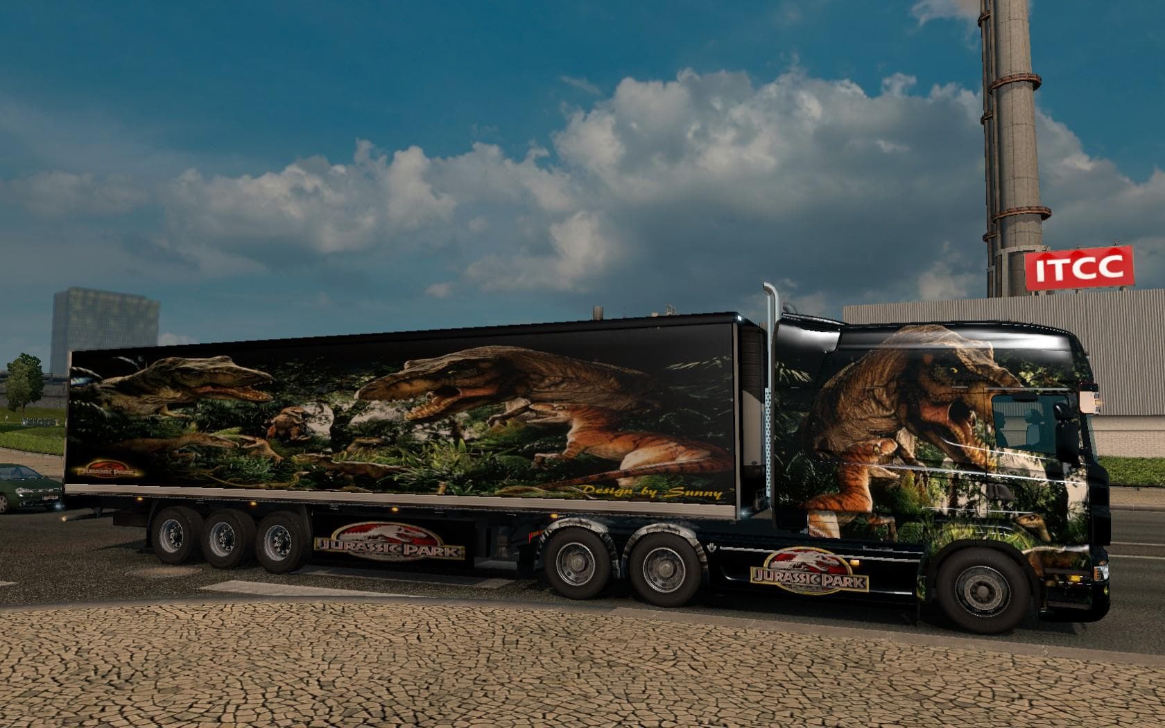 DESIGN JURASSIC – Trailers mod for Euro Truck Simulator 2