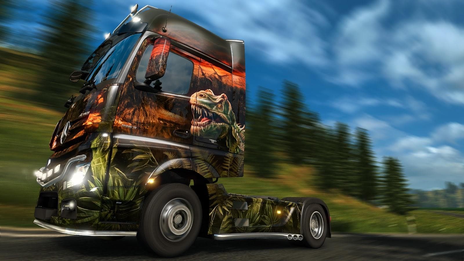 DINOSAUR HORN – Sounds mod for Euro Truck Simulator 2