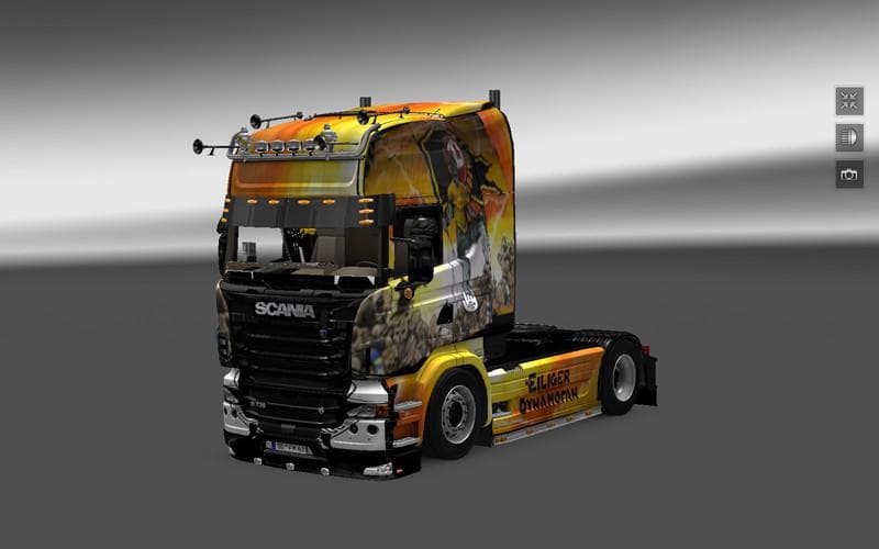 DYNAMO SCANIA R – Trucks mod for Euro Truck Simulator 2