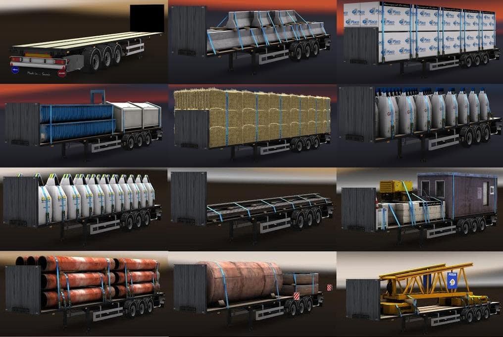 FLATEBAD SAVC V2 1.19.X – Trailers mod for Euro Truck Simulator 2
