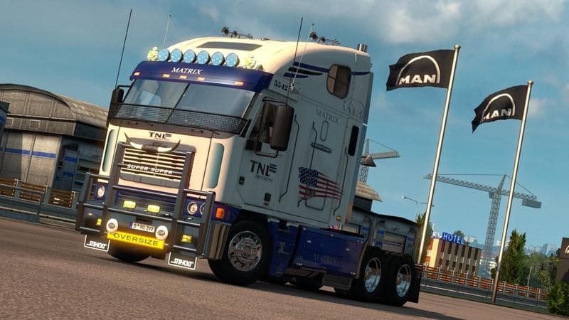 FREIGHTLINER ARGOSY CAT EDITION – Trucks mod for Euro Truck Simulator 2