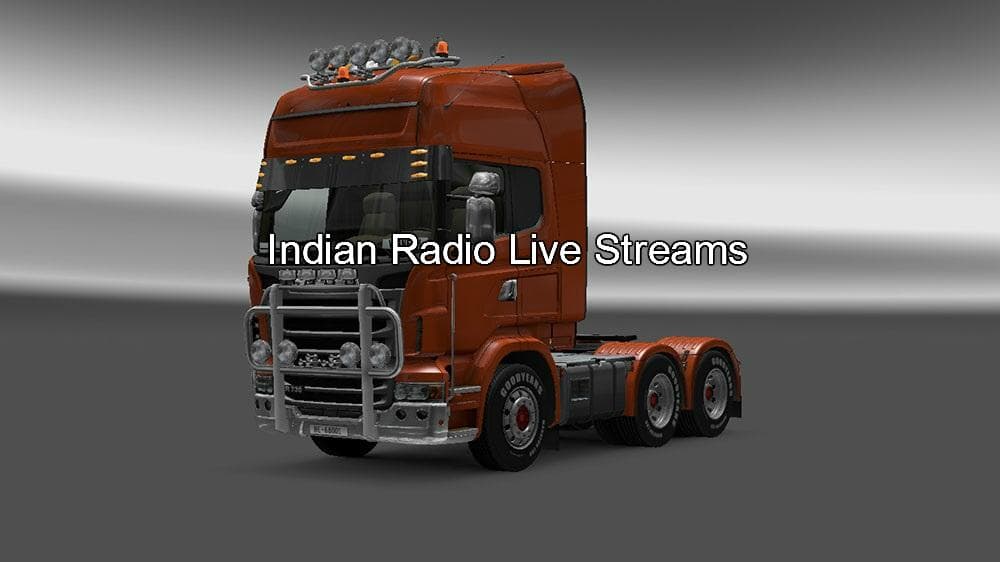 INDIAN RADIO LIVE STREAMS – Sounds mod for Euro Truck Simulator 2