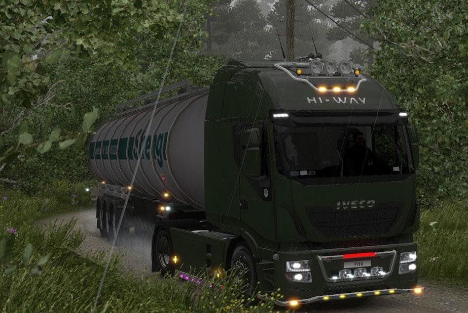 IVECO HI WAY INTERNAL SOUND – Sounds mod for Euro Truck Simulator 2