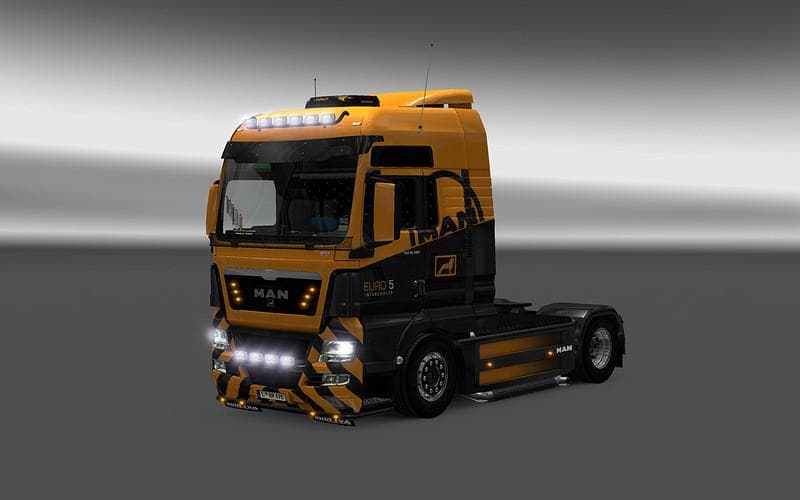 MAN TGX HEAVY HAULAGE – Skins mod for Euro Truck Simulator 2