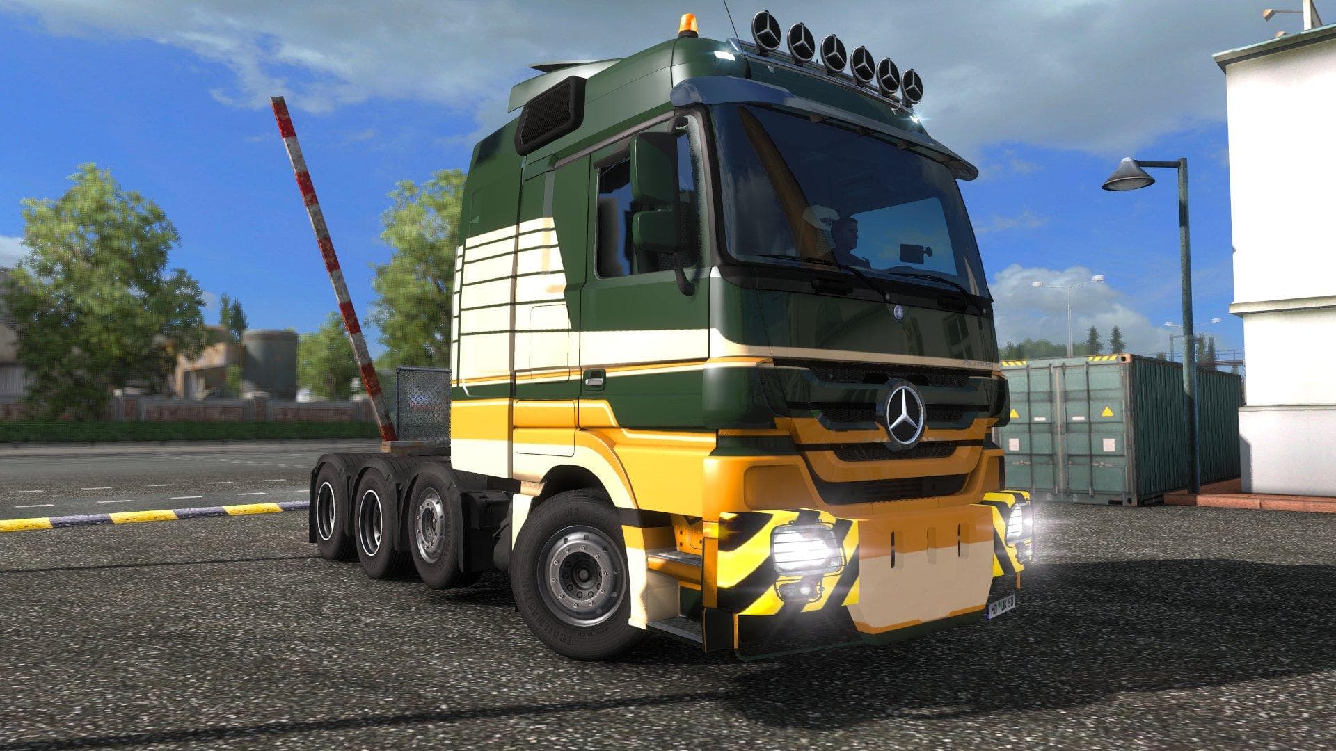 MERCEDES ACTROS 4160 SLT 8X4 TITAN – Trucks mod for Euro Truck Simulator 2