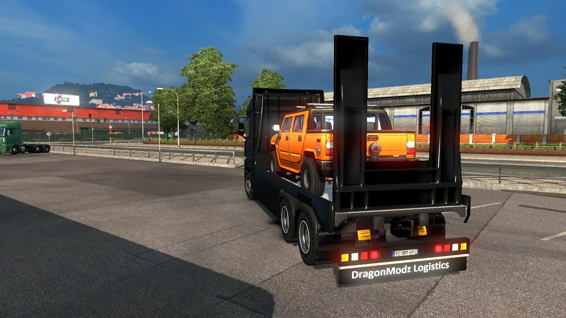 MERCEDES ACTROS MP4 FLATBED + TRAILER V3 FINAL – trailers screenshot 2