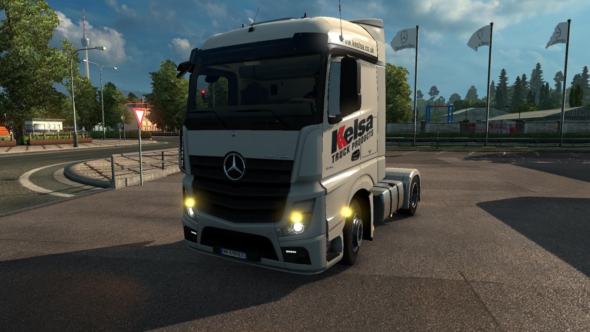 Mercedes Actros MPIV 2014 + Tuning Final – Trucks mod for Euro Truck Simulator 2
