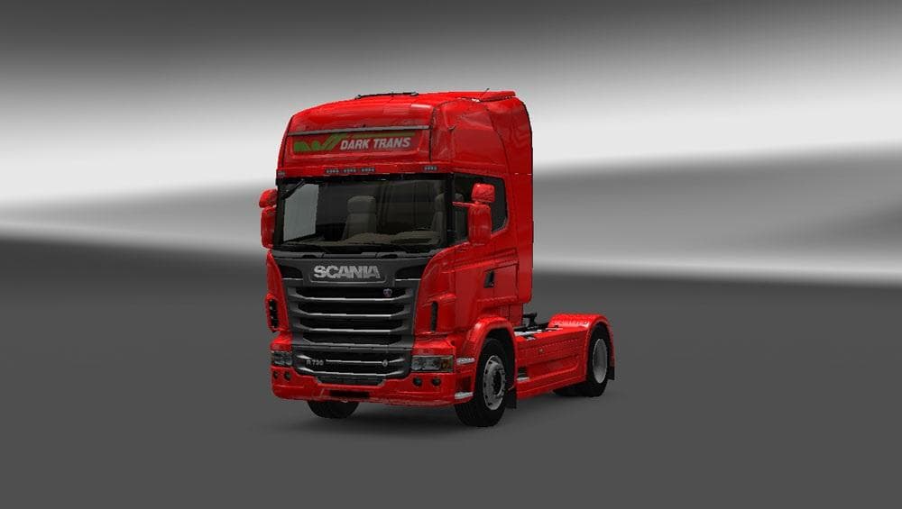 SCANIA R DARK TRANS SKIN – Skins mod for Euro Truck Simulator 2