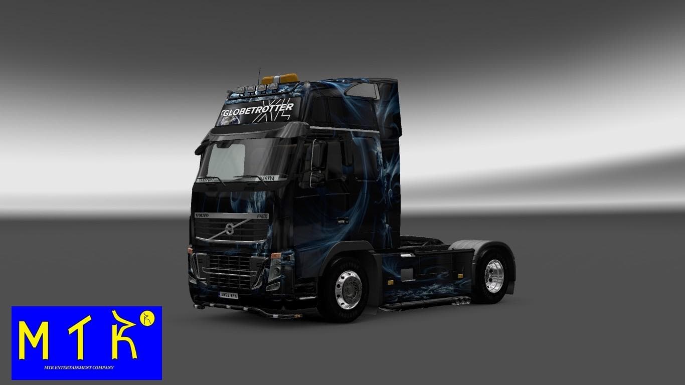 SKIN VOLVO FH16 ABSTRACT EFFECT – Skins mod for Euro Truck Simulator 2