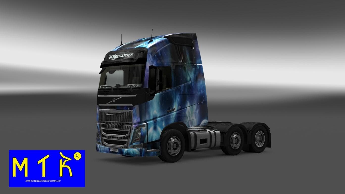 SKIN VOLVO FH16 NEW SPACE NATURE – Skins mod for Euro Truck Simulator 2