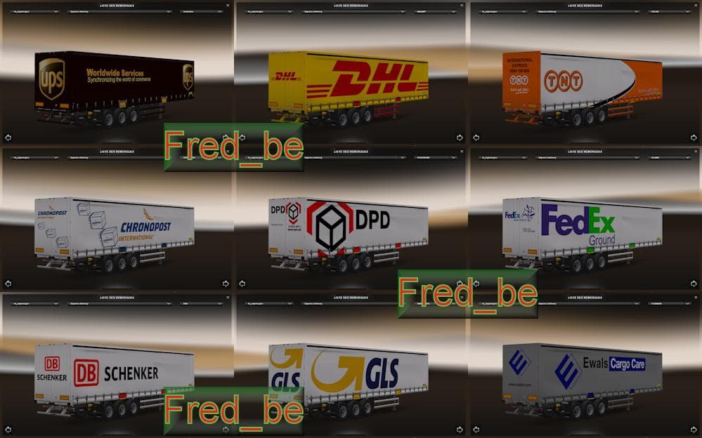 TRAILER PACK EXPRESS DELIVERY V1.20 screenshot 3