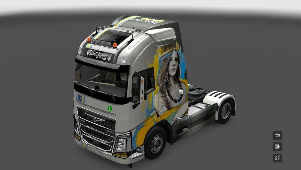 UKRAINIAN FEM SKIN – Skins mod for Euro Truck Simulator 2