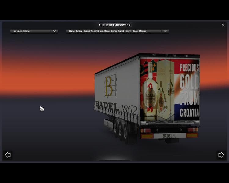 BADEL TRAILER TARP V1.1 screenshot 3