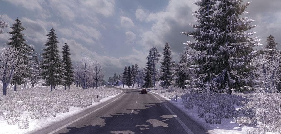 FROSTY WINTER WEATHER MOD – maps screenshot 2