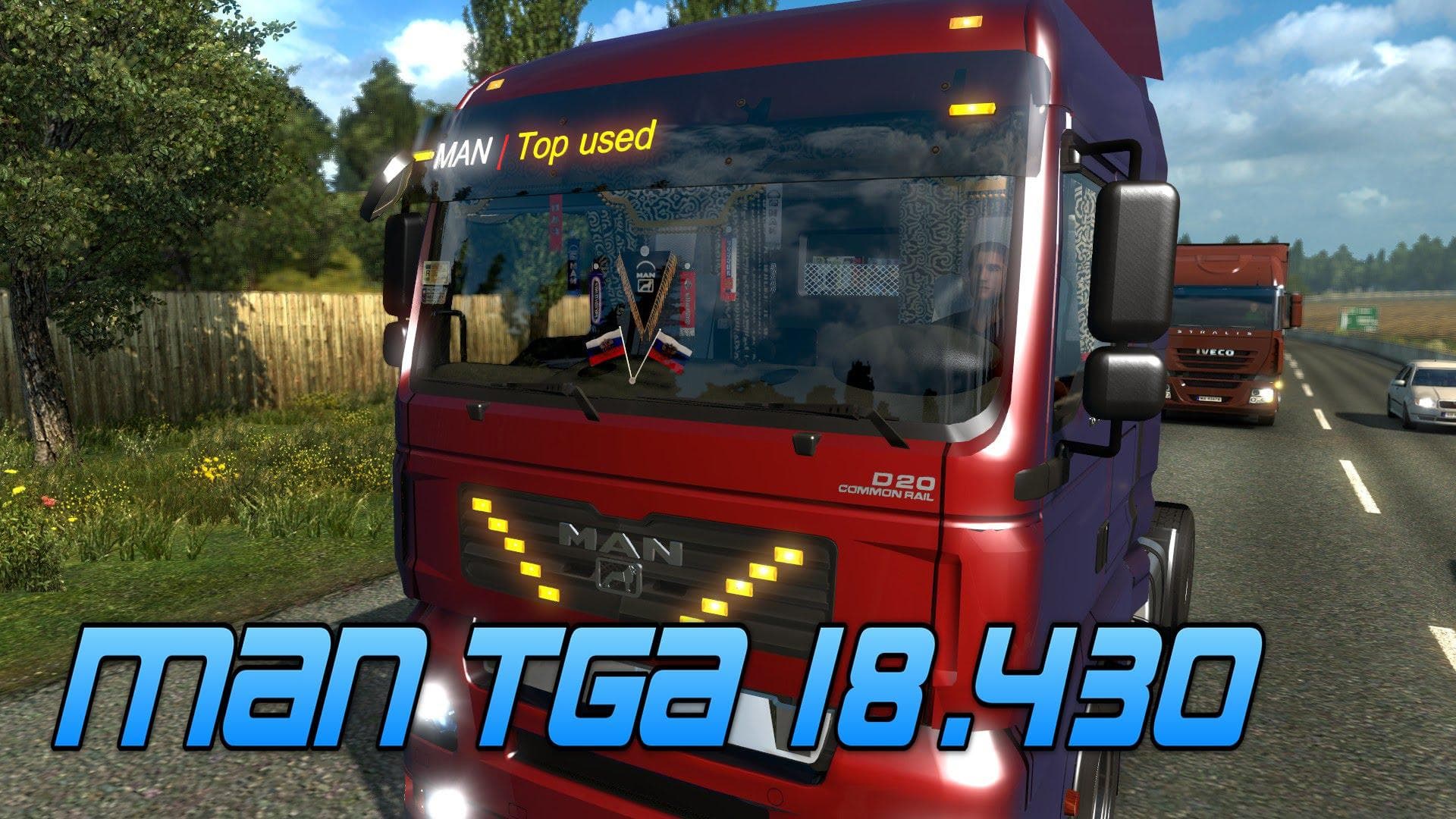 MAN TGA 18.430 1.20.x – Trucks mod for Euro Truck Simulator 2