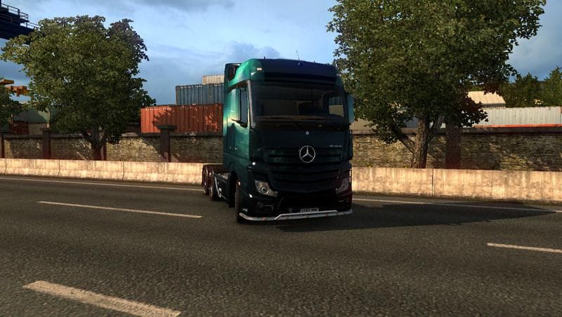 MERCEDES ACTROS FANTASY DIESING V1.20 screenshot 3