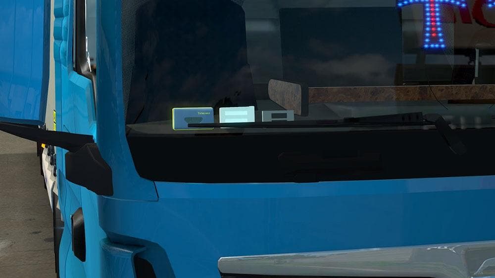 NAMEPLATE + TELEPASS FOR MAN EURO 6 screenshot 3