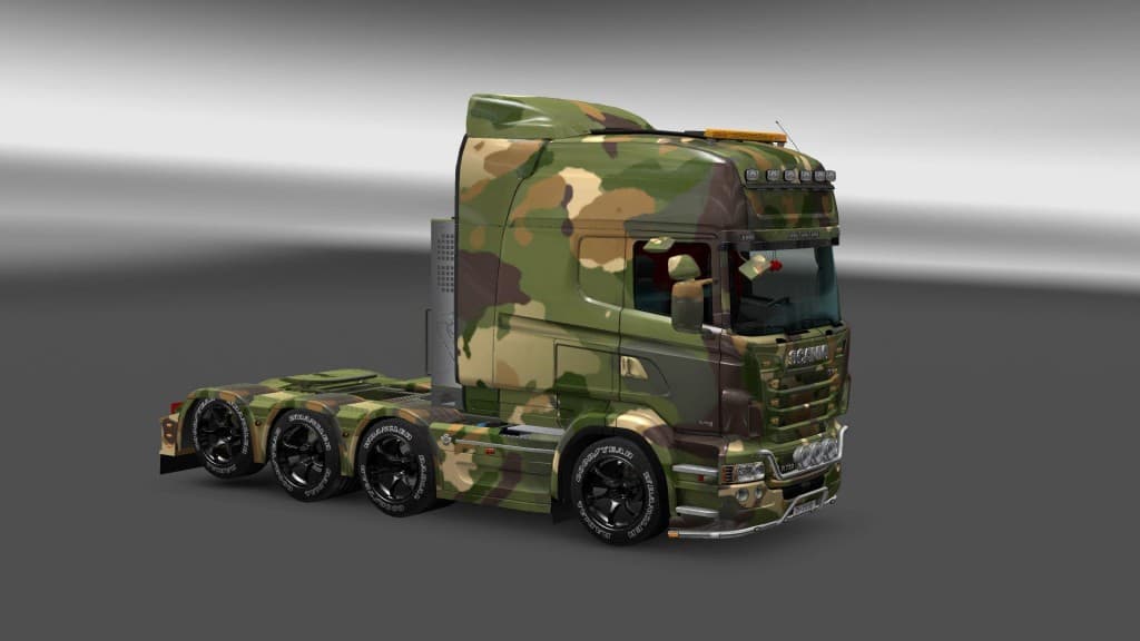 Soil Camouflage Skin for Scania RJL screenshot 3
