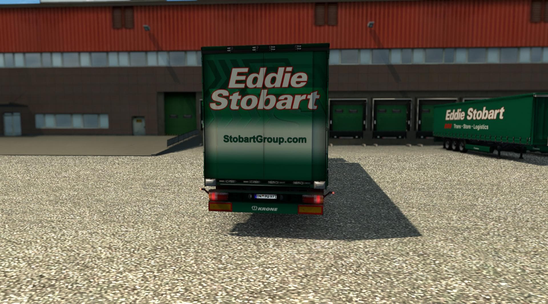 RE-EDITED KRONE PROFI LINER - EDDIE STOBART 1.0 - ETS2 mods download – trailers screenshot 2