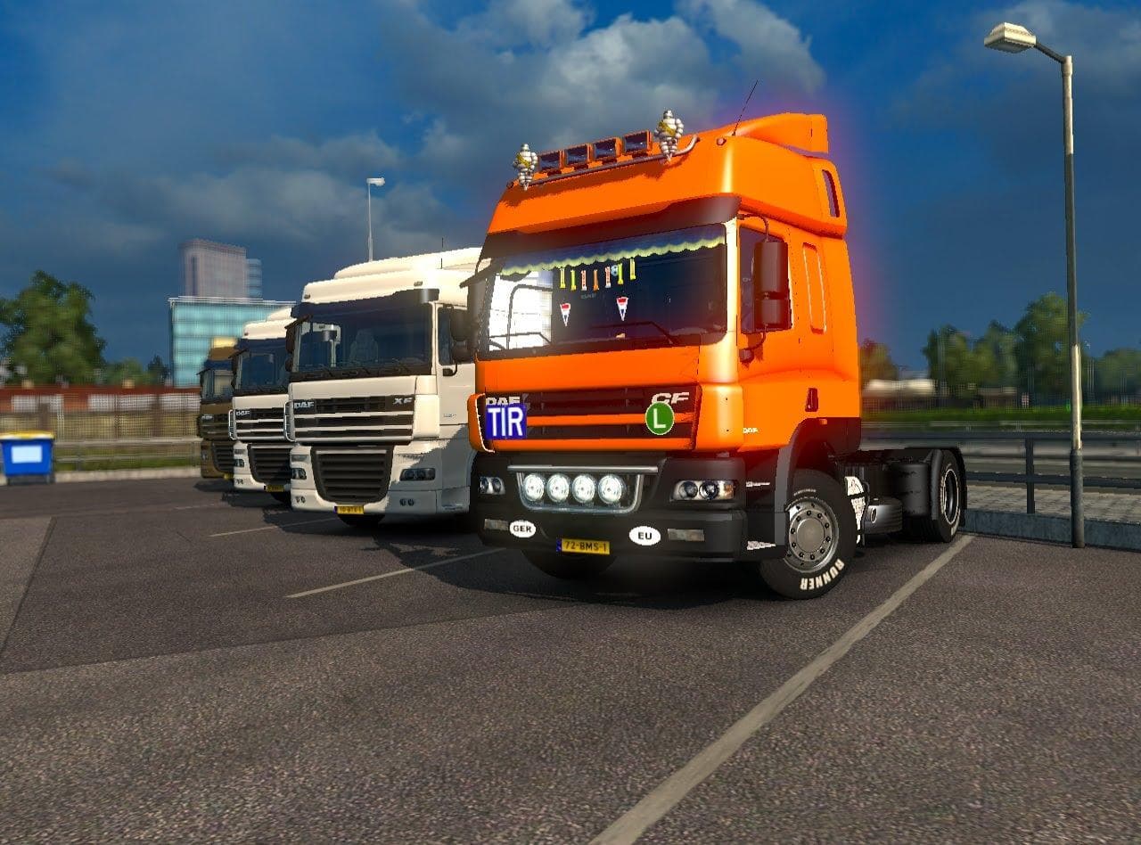 DAF CF 85 V1.0 1.21.X – Parts mod for Euro Truck Simulator 2