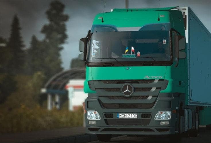 MERCEDES BENZ MEGASPACE III + INTERIOR – Parts mod for Euro Truck Simulator 2