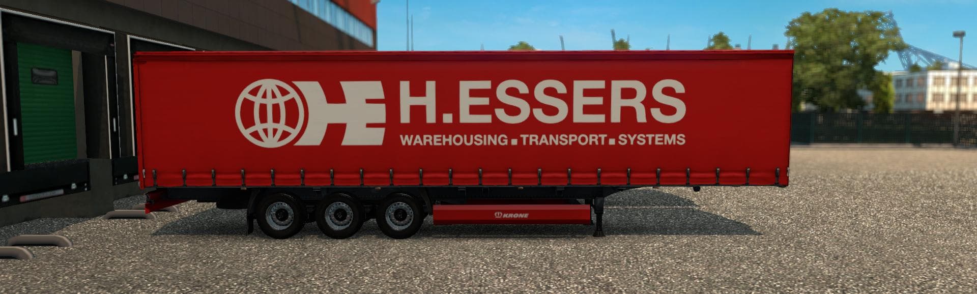 RE-EDITED KRONE PROFI LINER - H.ESSERS 1.0 – Trailers mod for Euro Truck Simulator 2